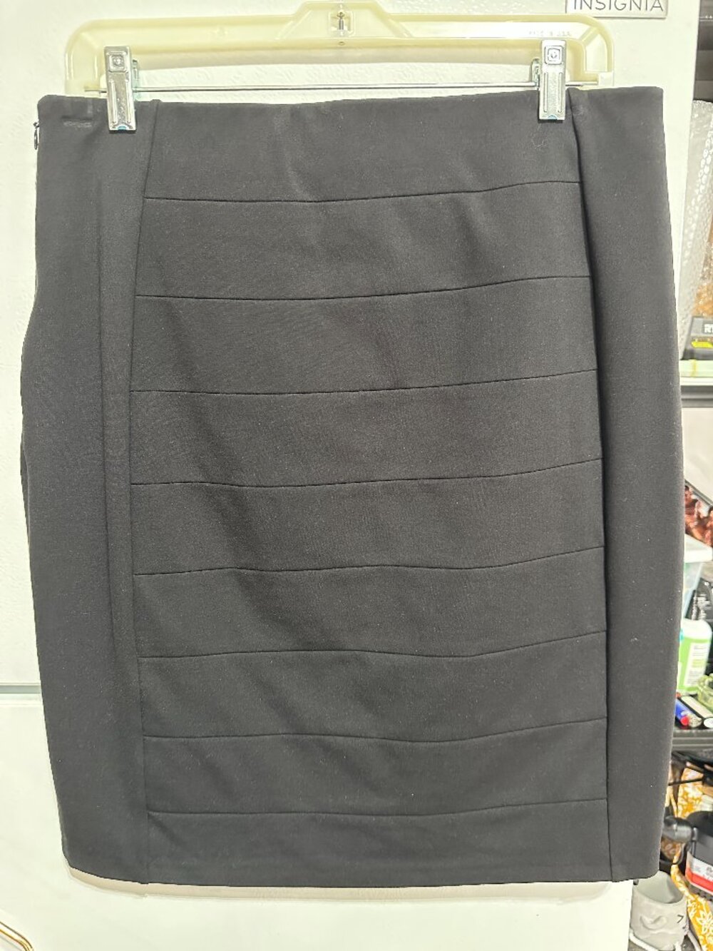 White House Black Market Black Knee Length Skirt